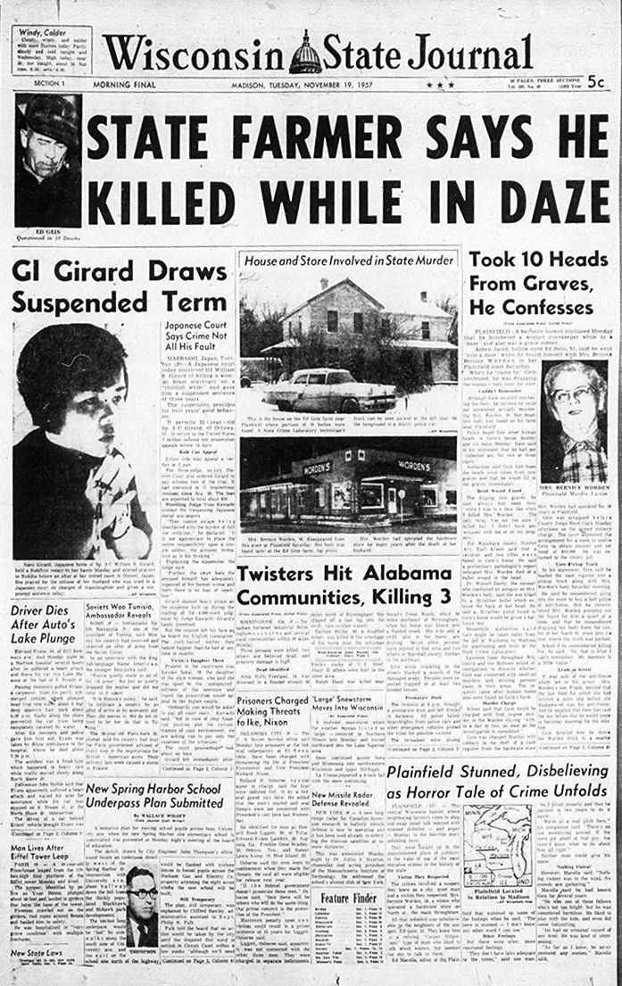 Serial killer Ed Gein